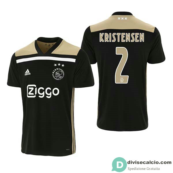 Maglia Ajax Gara Away 2#KRISTENSEN 2018-2019