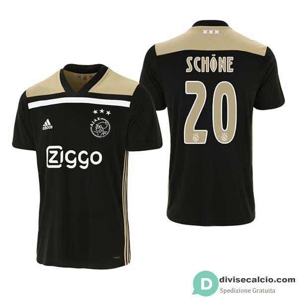 Maglia Ajax Gara Away 20#SCHONE 2018-2019