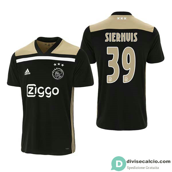 Maglia Ajax Gara Away 39#SIERHUIS 2018-2019