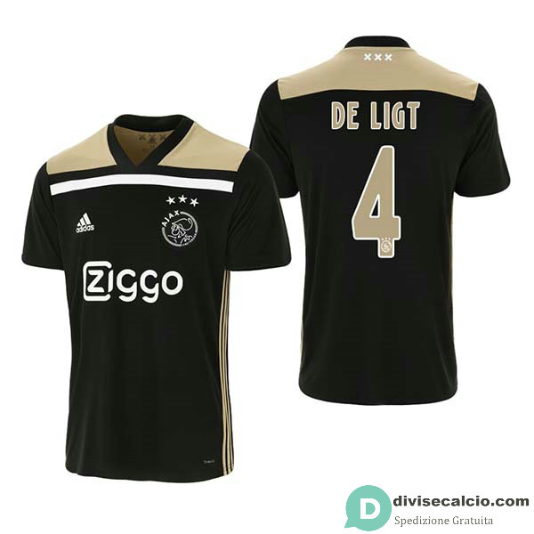 Maglia Ajax Gara Away 4#DE LIGT 2018-2019