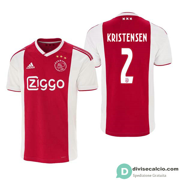 Maglia Ajax Gara Home 2#KRISTENSEN 2018-2019