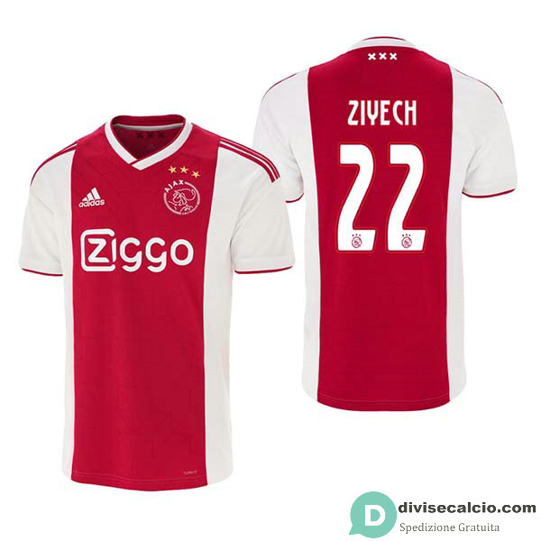 Maglia Ajax Gara Home 22#ZIYECH 2018-2019