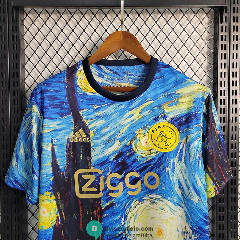 Maglia Ajax x Van Gogh Blue 2023/2024