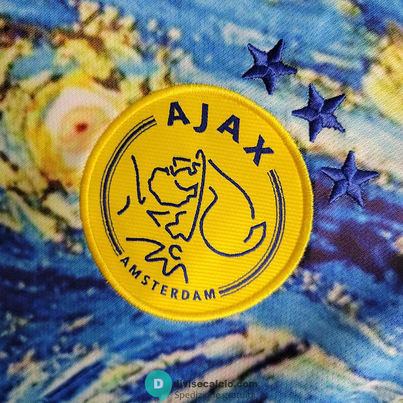 Maglia Ajax x Van Gogh Blue 2023/2024