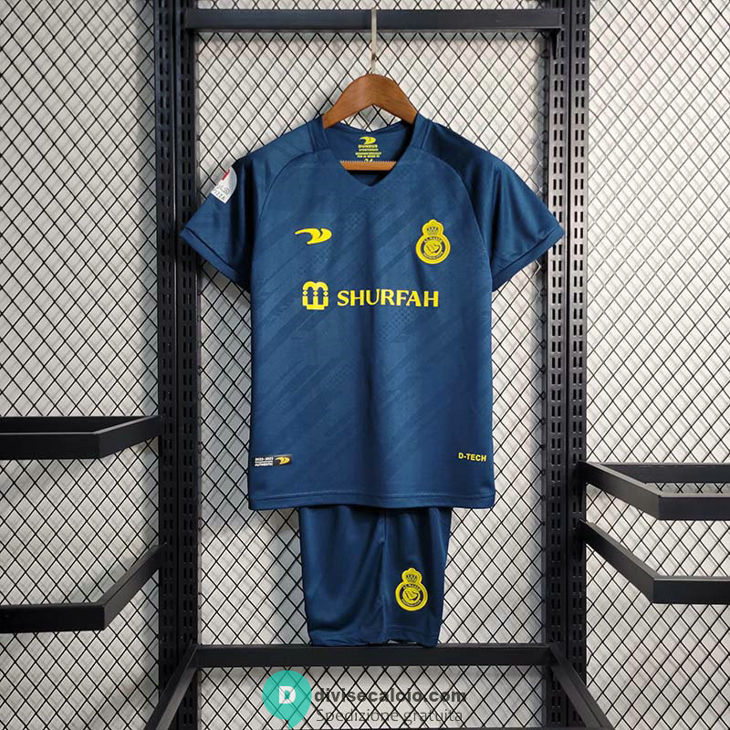 Maglia Al Nassr FC Bambino Gara Away 2022/2023