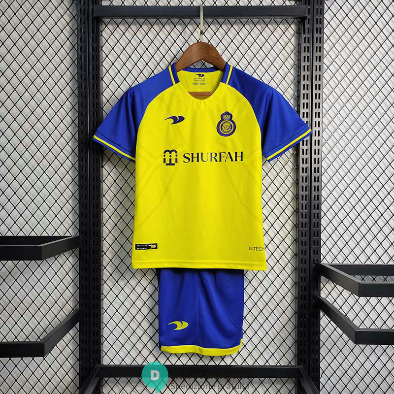 Maglia Al Nassr FC Bambino Gara Home 2022/2023