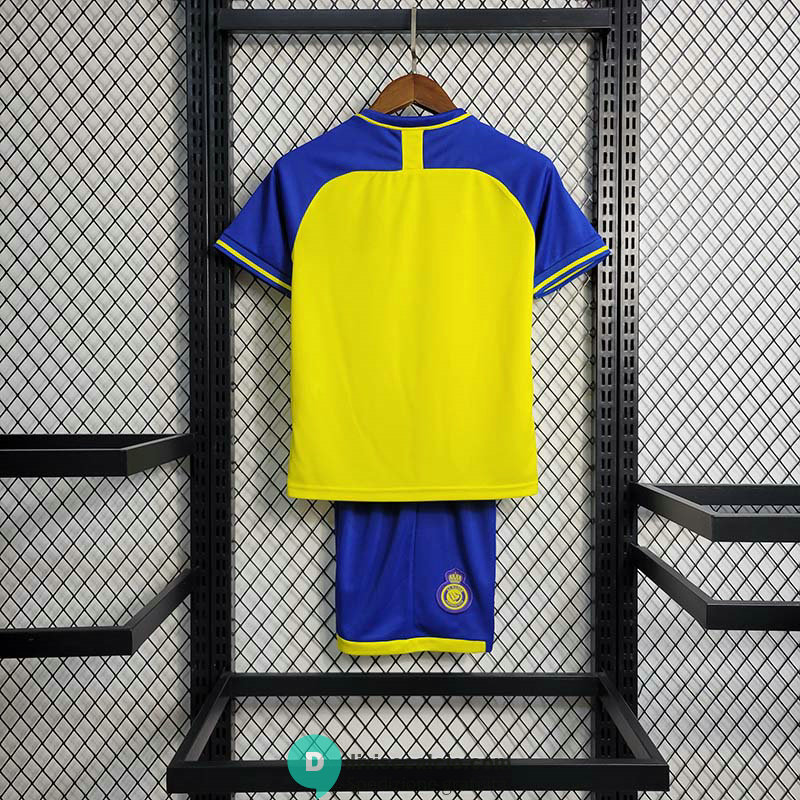 Maglia Al Nassr FC Bambino Gara Home 2022/2023