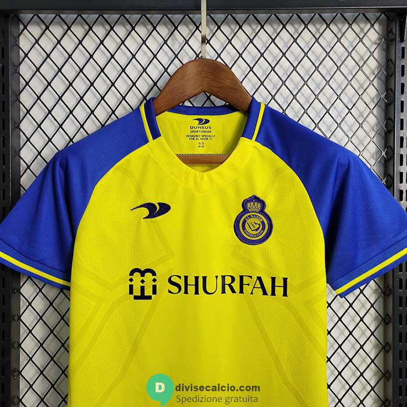 Maglia Al Nassr FC Bambino Gara Home 2022/2023