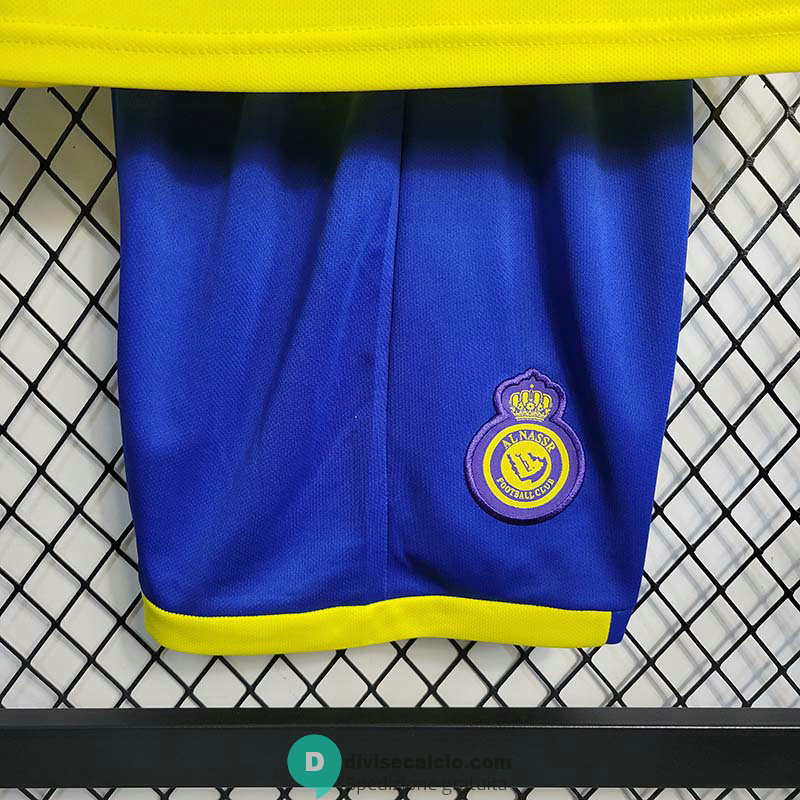 Maglia Al Nassr FC Bambino Gara Home 2022/2023