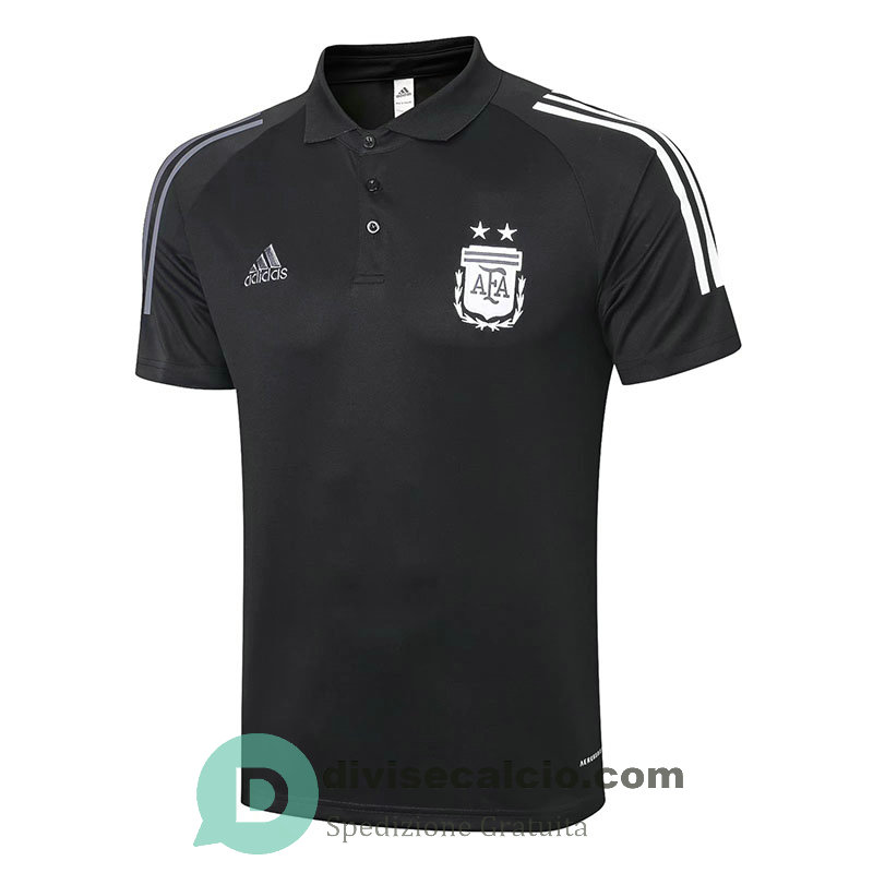 Maglia Argentina Black Polo 2020/2021