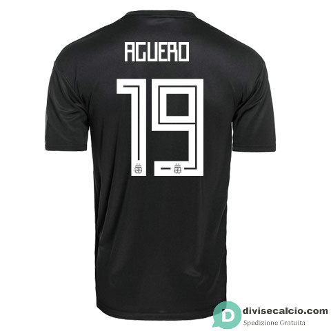 Maglia Argentina Gara Away 19#AGUERO 2018