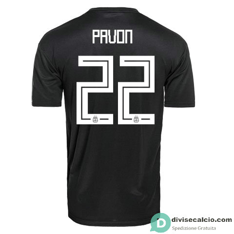 Maglia Argentina Gara Away 22#PAVON 2018