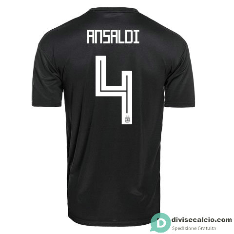 Maglia Argentina Gara Away 4#ANSALDI 2018