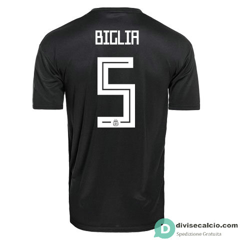 Maglia Argentina Gara Away 5#BIGLIA 2018