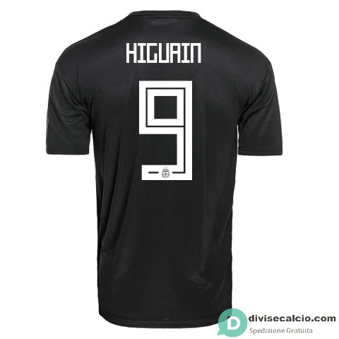 Maglia Argentina Gara Away 9#HIGUAIN 2018