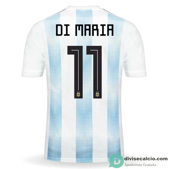 Maglia Argentina Gara Home 11#DI MARIA 2018