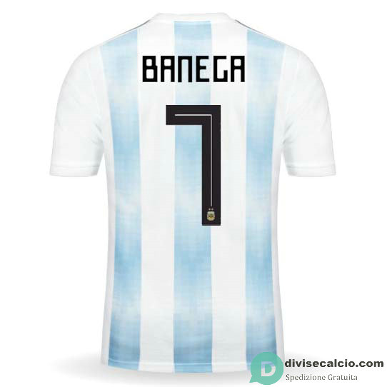 Maglia Argentina Gara Home 7#BANEGA 2018