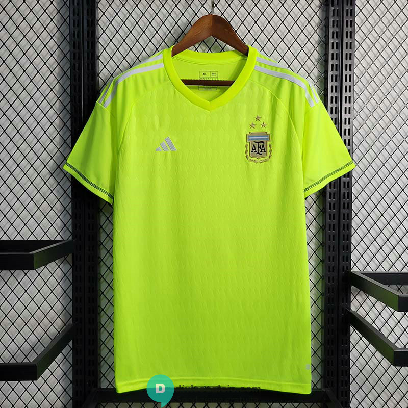 Maglia Argentina Portiere Green 2022/2023