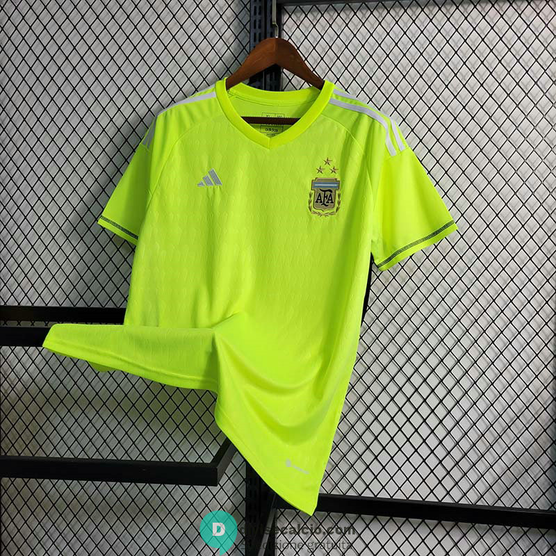 Maglia Argentina Portiere Green 2022/2023