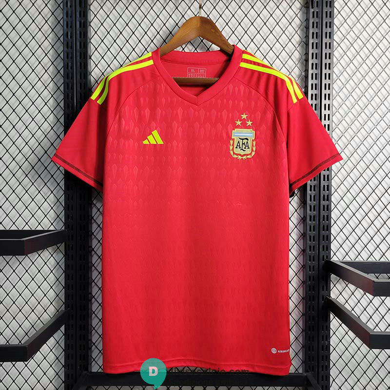 Maglia Argentina Portiere Red 2022/2023