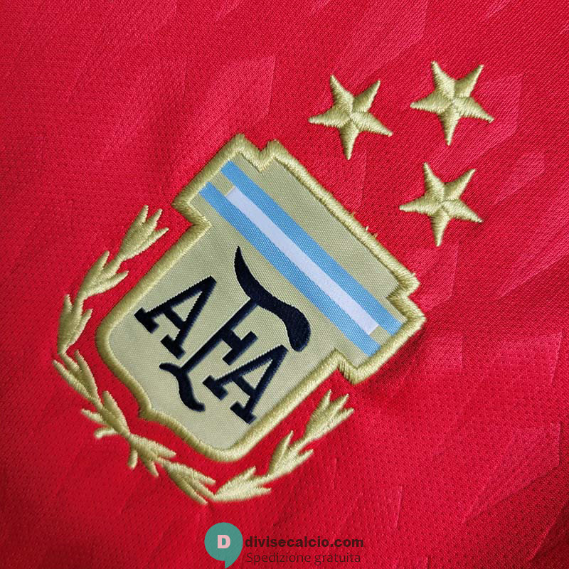 Maglia Argentina Portiere Red 2022/2023
