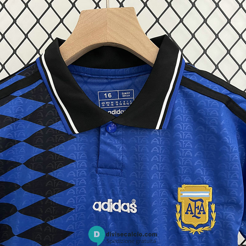 Maglia Argentina Retro Bambino Gara Away 1994/1995