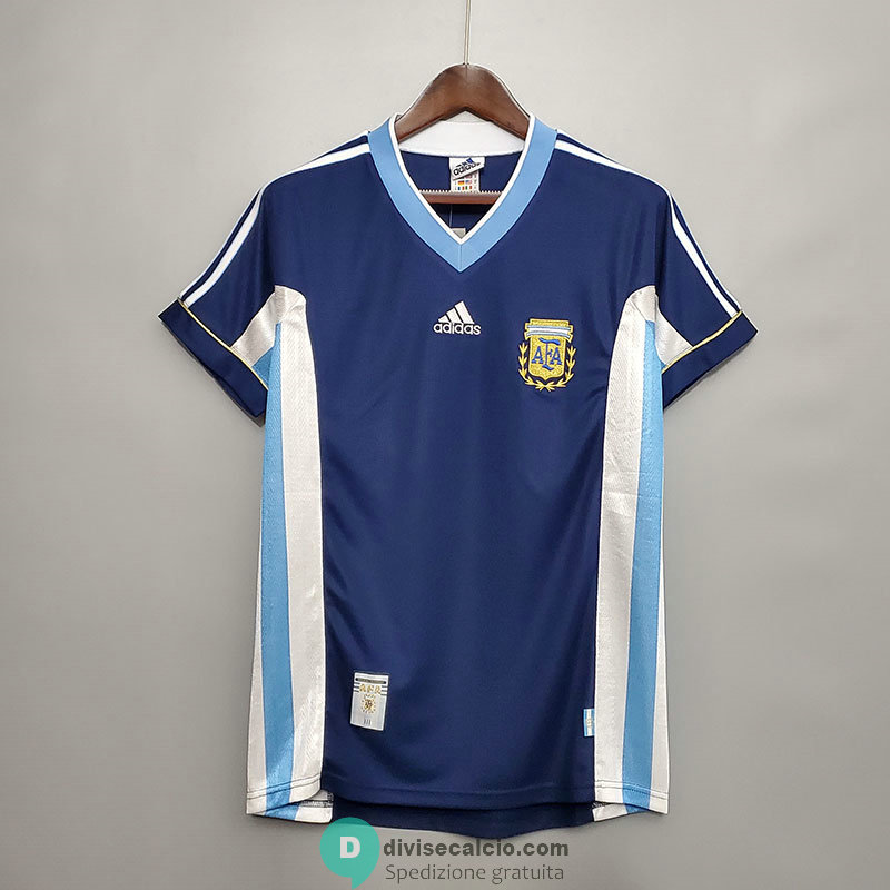 Maglia Argentina Retro Gara Away 1998/1999