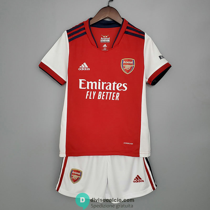 Maglia Arsenal Bambino Gara Home 2021/2022