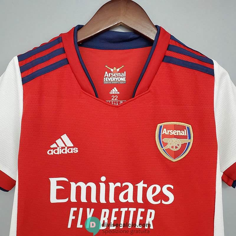 Maglia Arsenal Bambino Gara Home 2021/2022