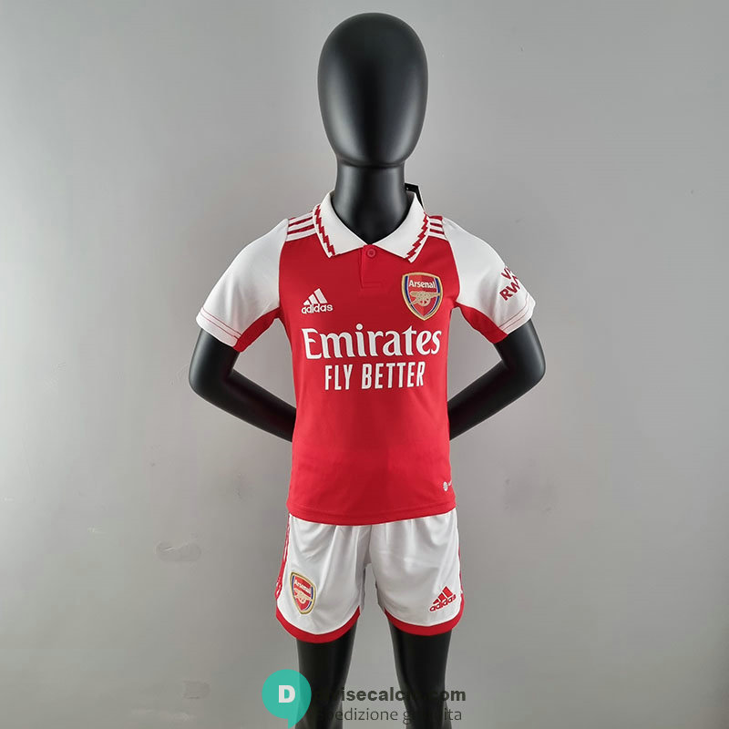 Maglia Arsenal Bambino Gara Home 2022/2023