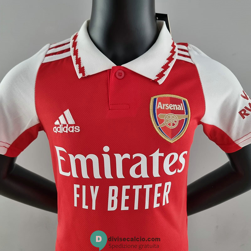 Maglia Arsenal Bambino Gara Home 2022/2023