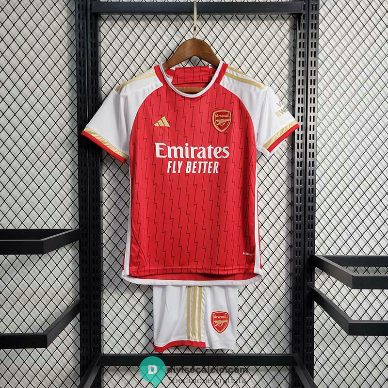 Maglia Arsenal Bambino Gara Home 2023/2024