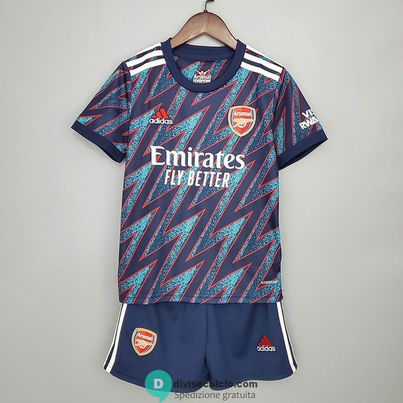 Maglia Arsenal Bambino Gara Third 2021/2022