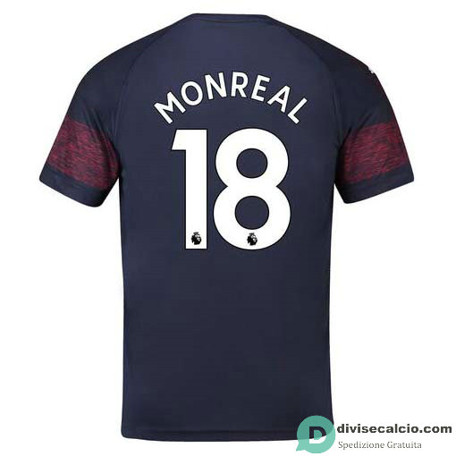 Maglia Arsenal Gara Away 18#MONREAL 2018-2019