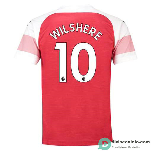 Maglia Arsenal Gara Home 10#WILSHERE 2018-2019