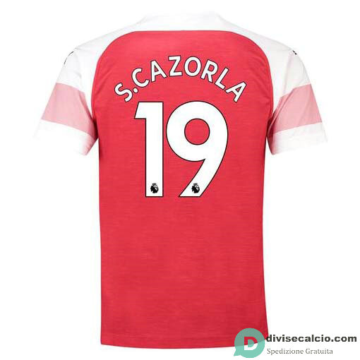 Maglia Arsenal Gara Home 19#S.CAZORLA 2018-2019