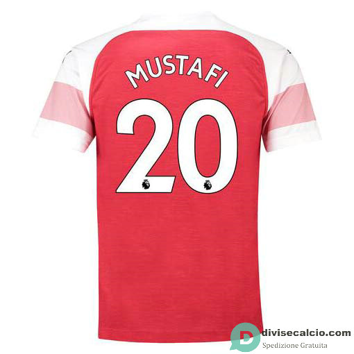 Maglia Arsenal Gara Home 20#MUSTAFI 2018-2019