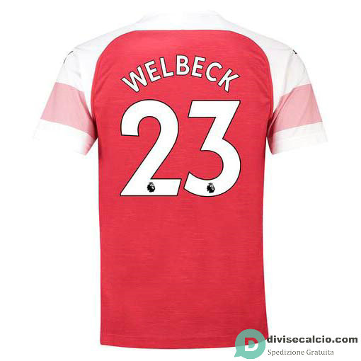 Maglia Arsenal Gara Home 23#WELBECK 2018-2019