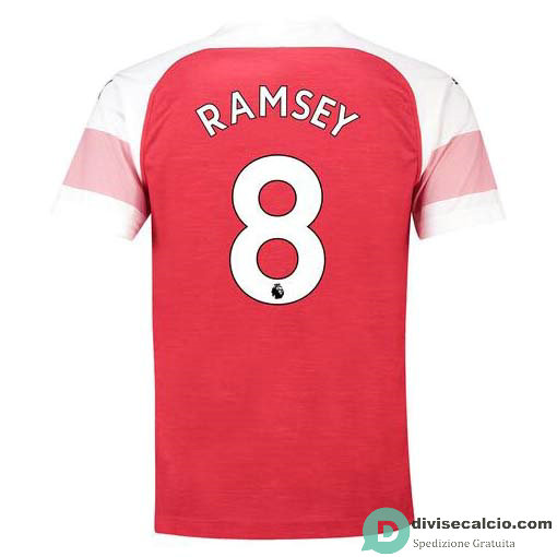 Maglia Arsenal Gara Home 8#RAMSEY 2018-2019