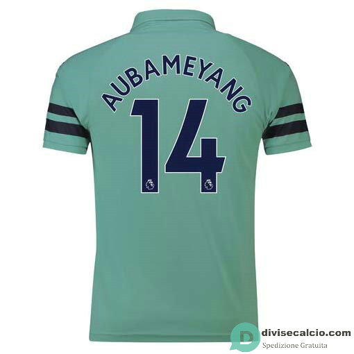 Maglia Arsenal Gara Third 14#AUBAMEYANG 2018-2019