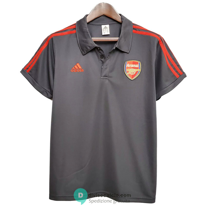 Maglia Arsenal Polo Gray 2020/2021