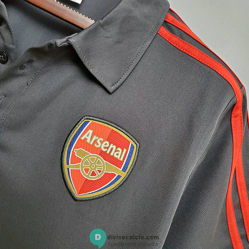 Maglia Arsenal Polo Gray 2020/2021