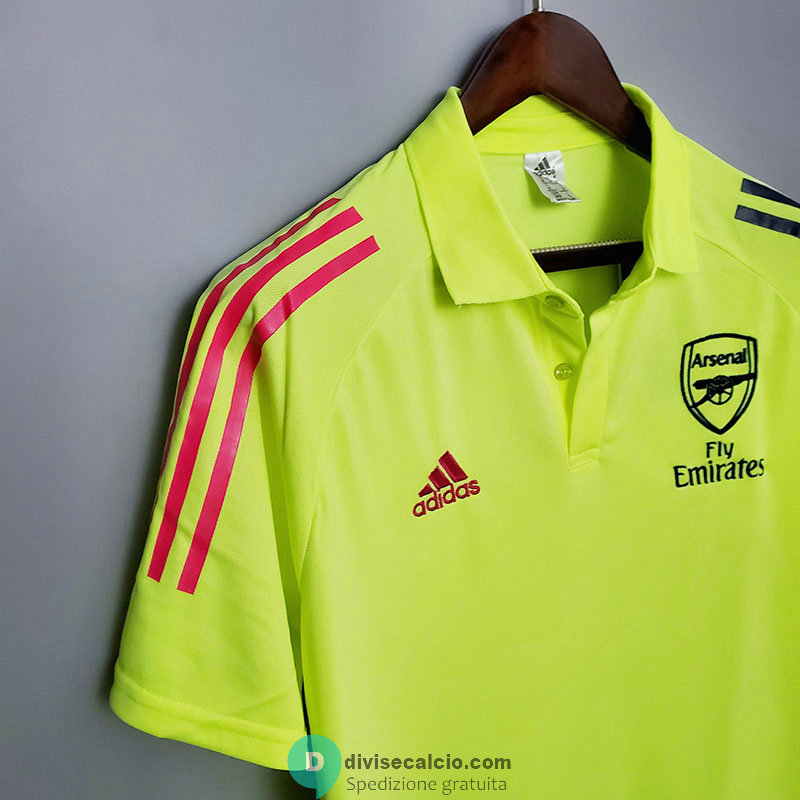 Maglia Arsenal Polo Green 2020/2021