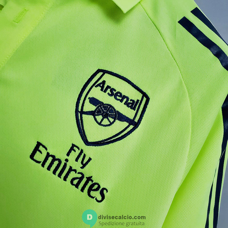 Maglia Arsenal Polo Green 2020/2021