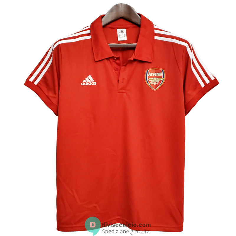 Maglia Arsenal Polo Red 2020/2021