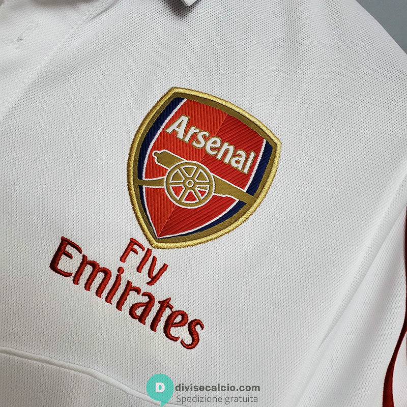 Maglia Arsenal Polo White 2020/2021