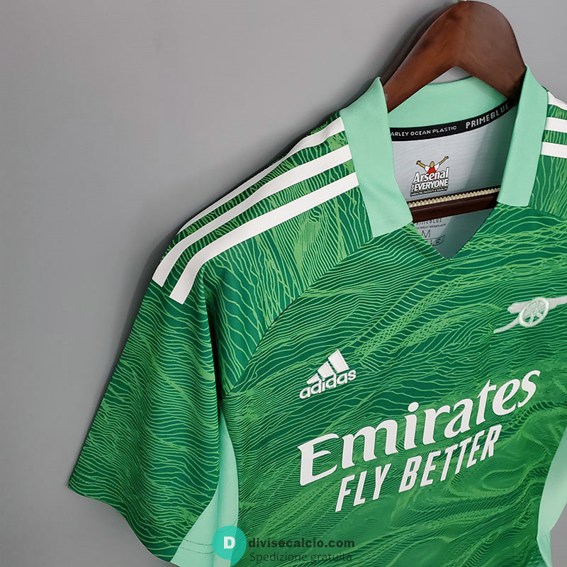 Maglia Arsenal Portiere Green 2021/2022