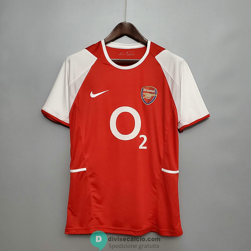 Maglia Arsenal Retro Gara Home 2002/2004