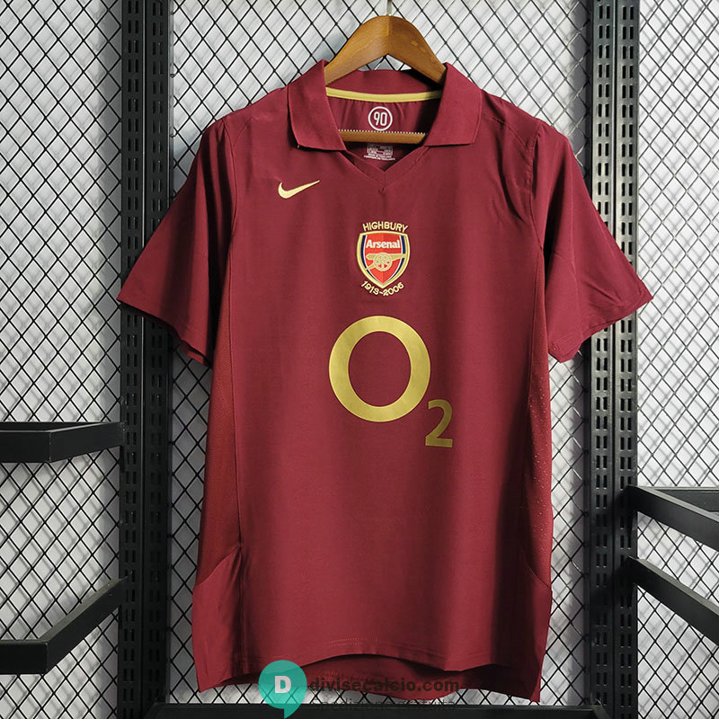 Maglia Arsenal Retro Gara Home 2005/2006