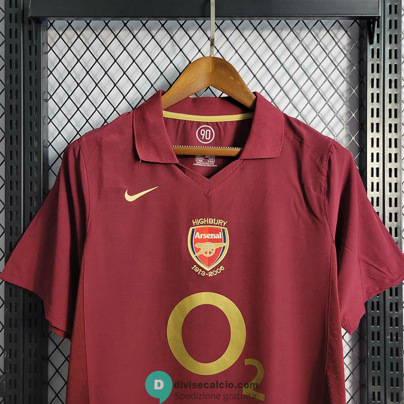 Maglia Arsenal Retro Gara Home 2005/2006